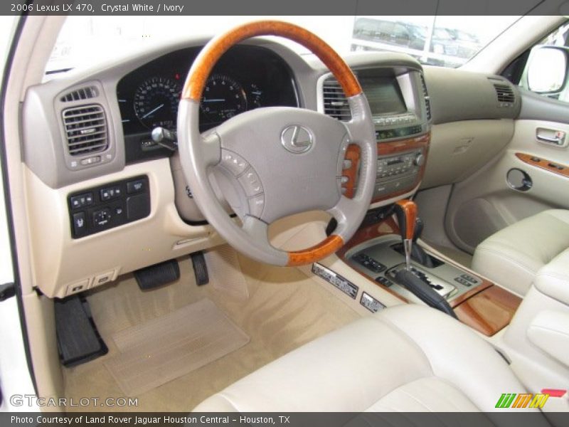 Crystal White / Ivory 2006 Lexus LX 470