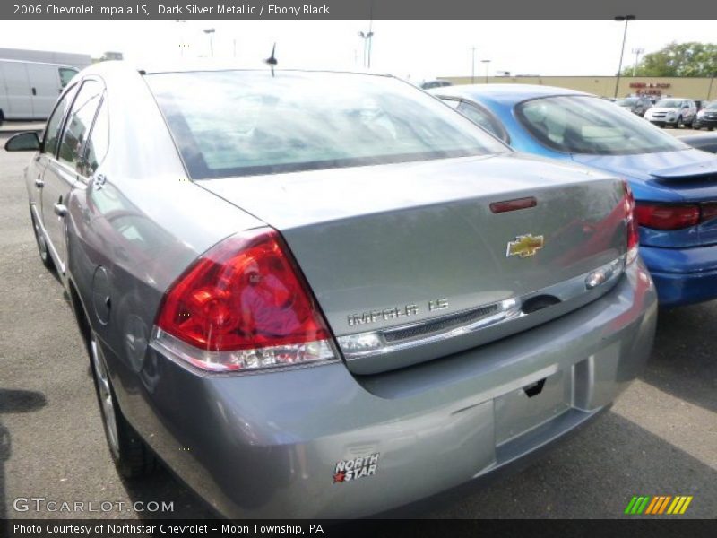 Dark Silver Metallic / Ebony Black 2006 Chevrolet Impala LS