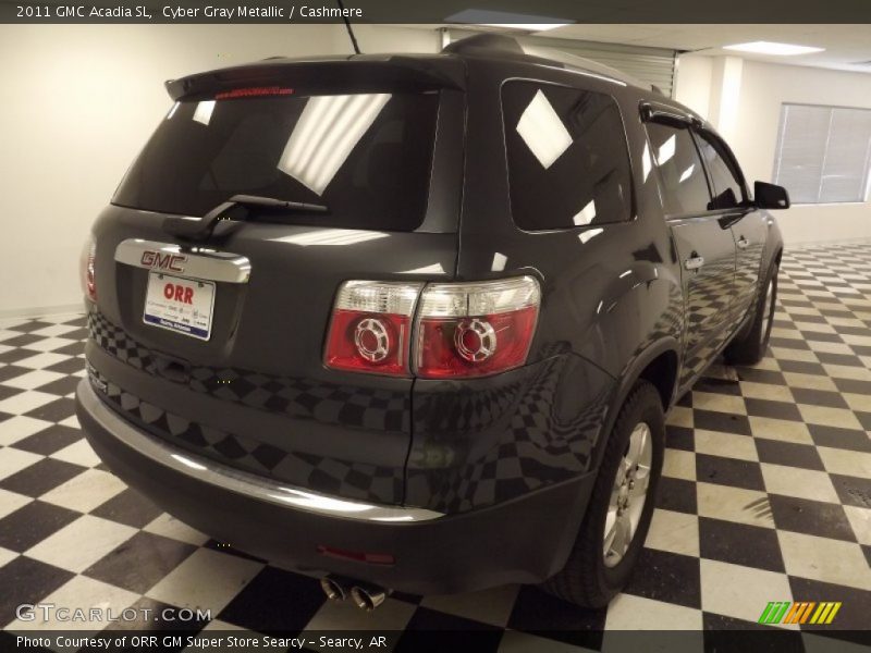 Cyber Gray Metallic / Cashmere 2011 GMC Acadia SL