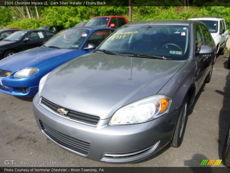 Dark Silver Metallic / Ebony Black 2006 Chevrolet Impala LS