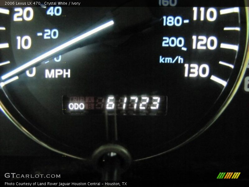 Crystal White / Ivory 2006 Lexus LX 470