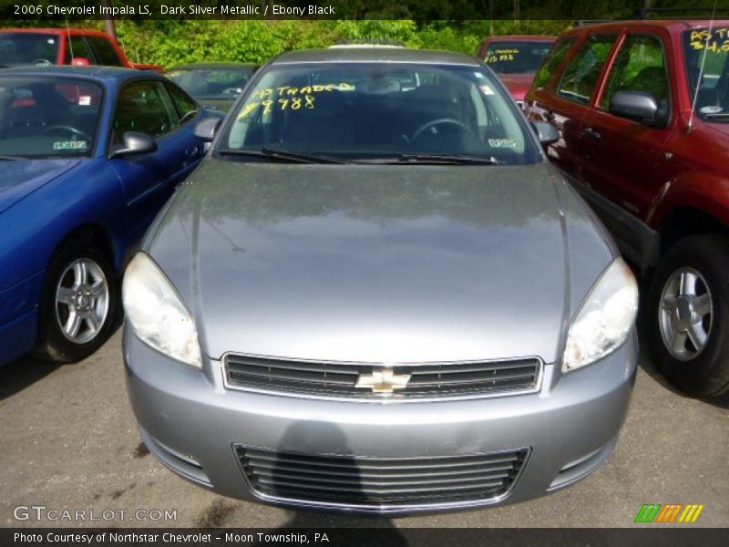 Dark Silver Metallic / Ebony Black 2006 Chevrolet Impala LS