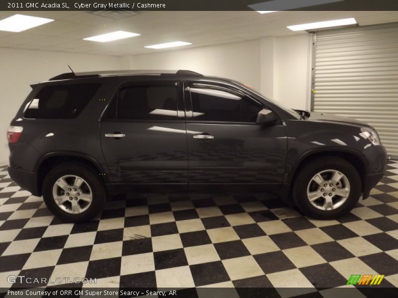 Cyber Gray Metallic / Cashmere 2011 GMC Acadia SL