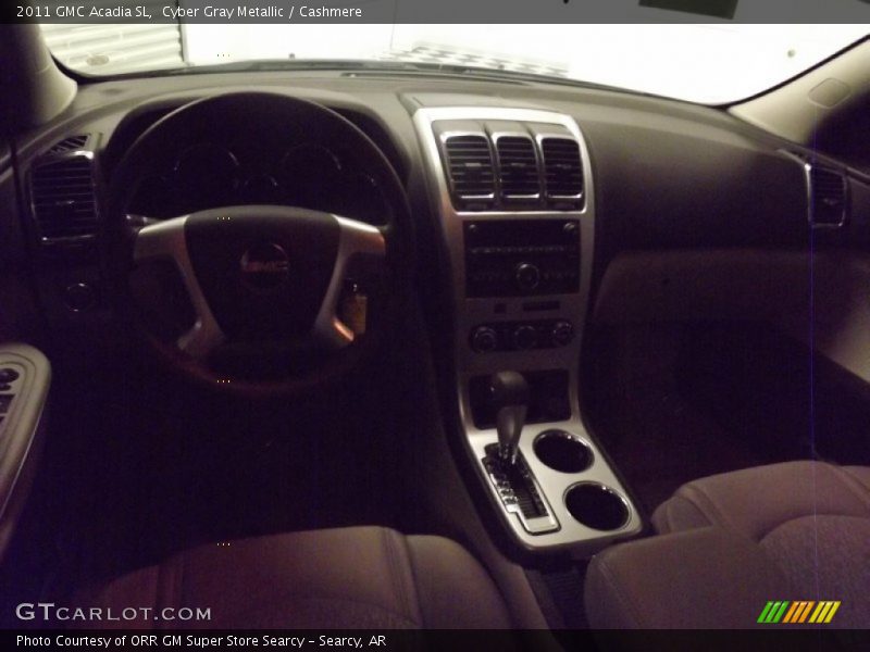 Cyber Gray Metallic / Cashmere 2011 GMC Acadia SL