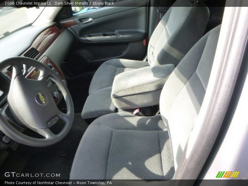 Dark Silver Metallic / Ebony Black 2006 Chevrolet Impala LS