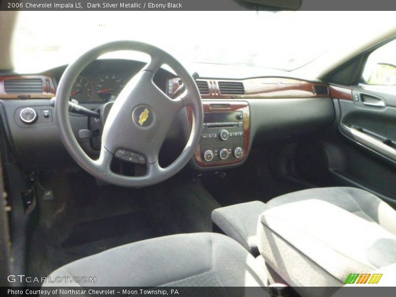 Dark Silver Metallic / Ebony Black 2006 Chevrolet Impala LS