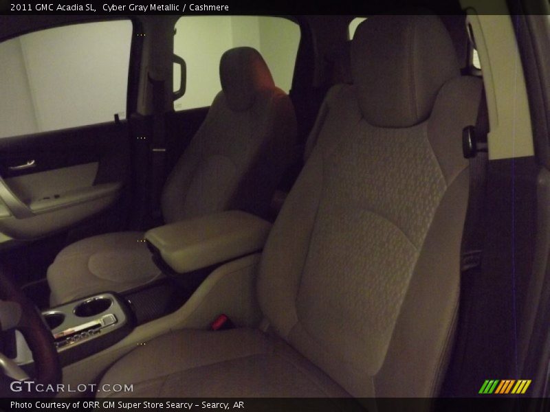Cyber Gray Metallic / Cashmere 2011 GMC Acadia SL