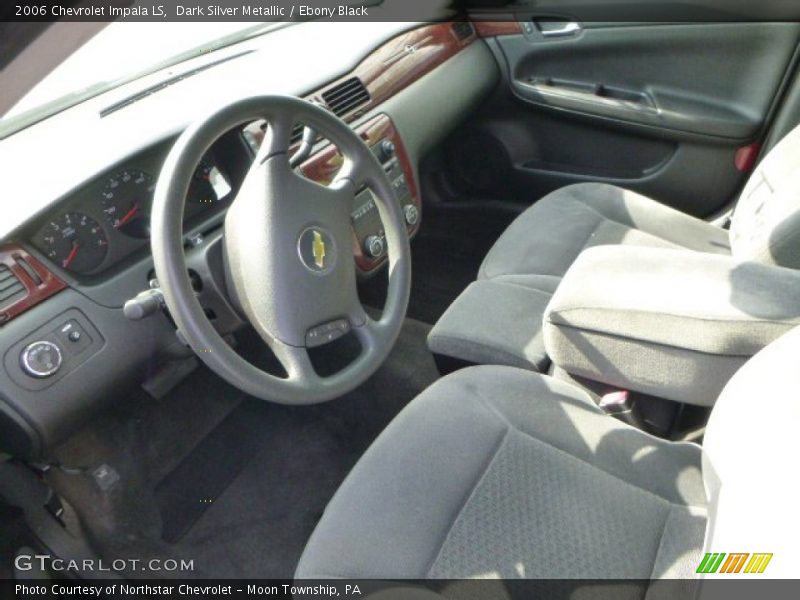 Dark Silver Metallic / Ebony Black 2006 Chevrolet Impala LS