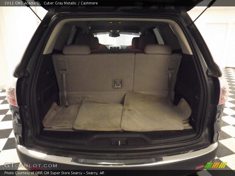 Cyber Gray Metallic / Cashmere 2011 GMC Acadia SL