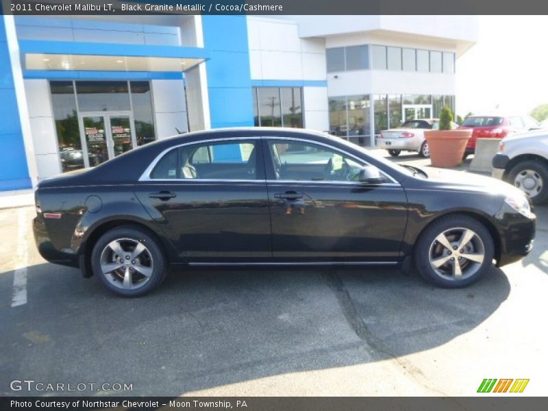 Black Granite Metallic / Cocoa/Cashmere 2011 Chevrolet Malibu LT