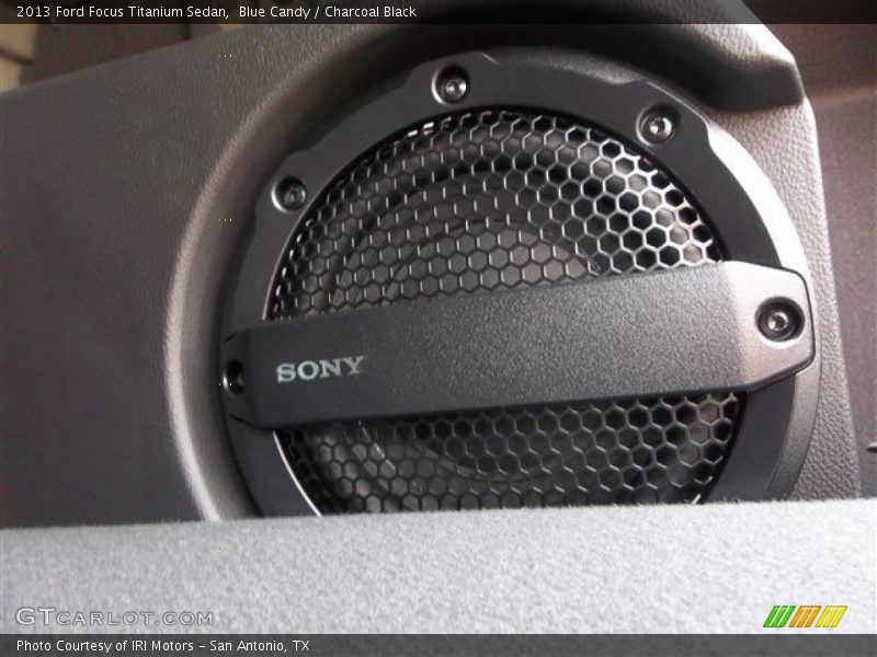 Blue Candy / Charcoal Black 2013 Ford Focus Titanium Sedan