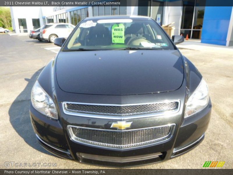 Black Granite Metallic / Cocoa/Cashmere 2011 Chevrolet Malibu LT