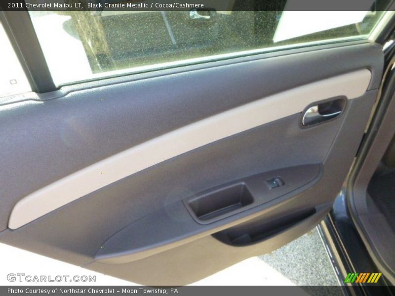 Black Granite Metallic / Cocoa/Cashmere 2011 Chevrolet Malibu LT