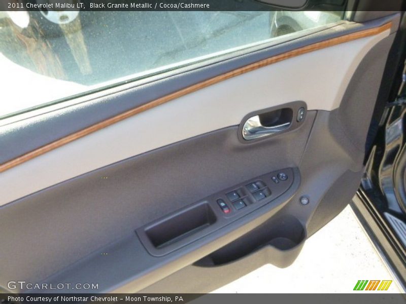 Black Granite Metallic / Cocoa/Cashmere 2011 Chevrolet Malibu LT