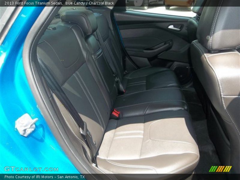 Blue Candy / Charcoal Black 2013 Ford Focus Titanium Sedan