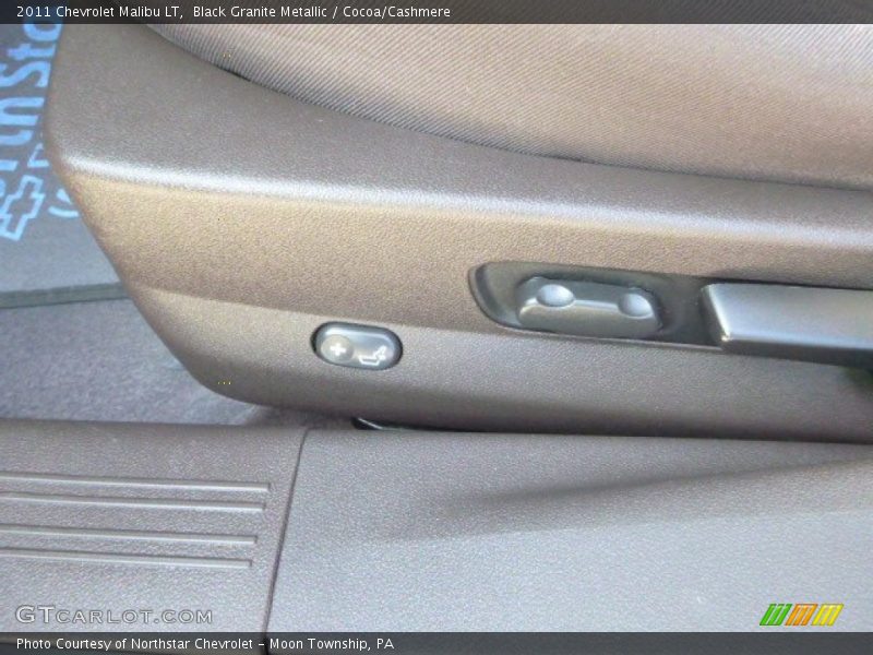 Black Granite Metallic / Cocoa/Cashmere 2011 Chevrolet Malibu LT
