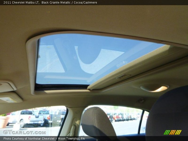 Black Granite Metallic / Cocoa/Cashmere 2011 Chevrolet Malibu LT