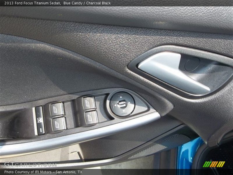 Blue Candy / Charcoal Black 2013 Ford Focus Titanium Sedan