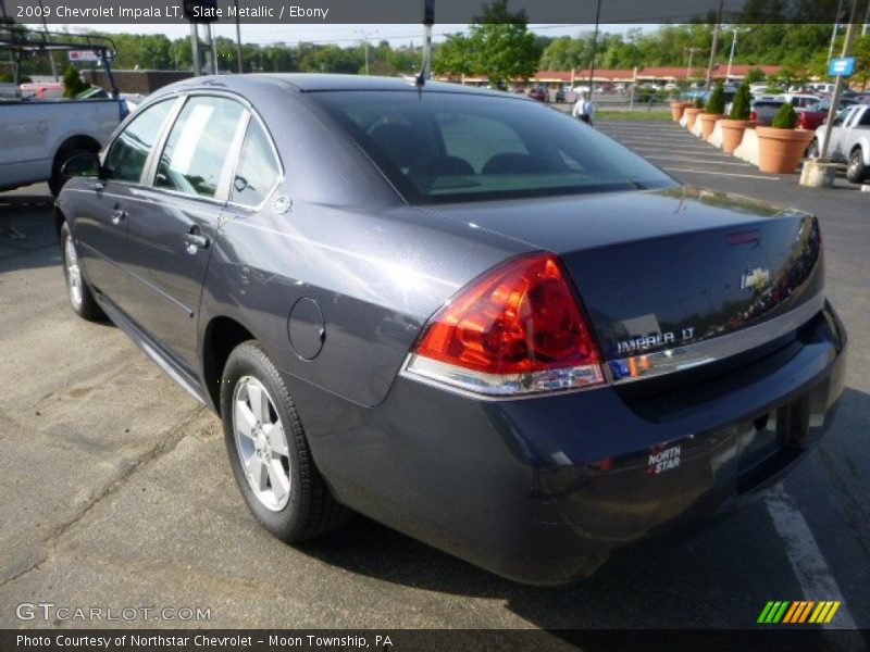 Slate Metallic / Ebony 2009 Chevrolet Impala LT