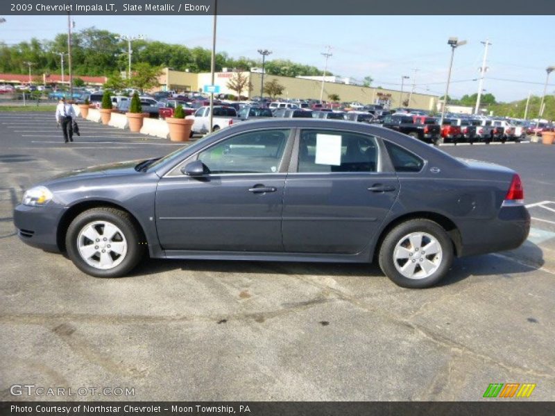 Slate Metallic / Ebony 2009 Chevrolet Impala LT