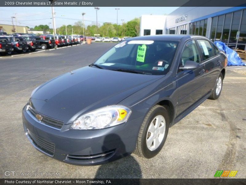 Slate Metallic / Ebony 2009 Chevrolet Impala LT