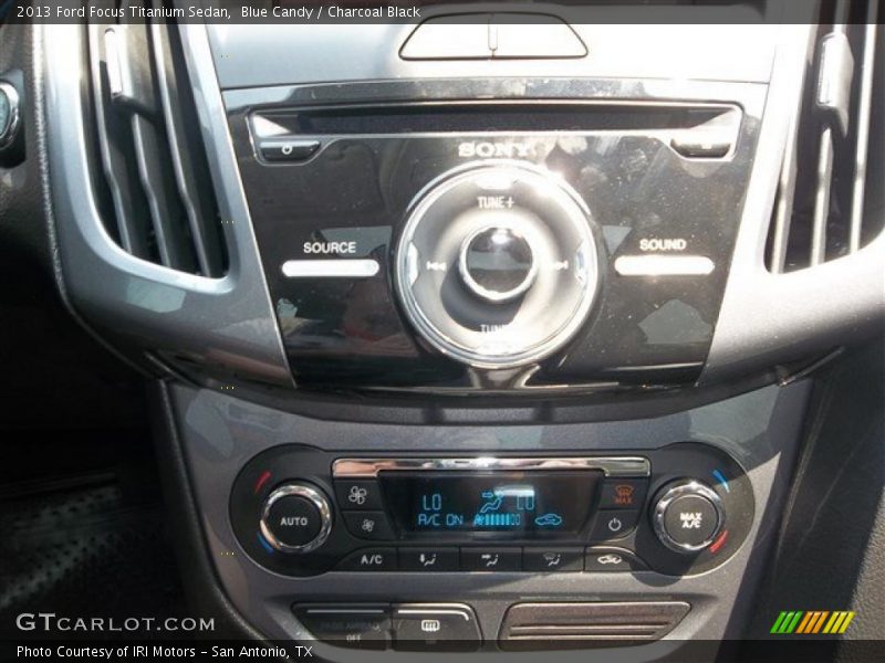 Blue Candy / Charcoal Black 2013 Ford Focus Titanium Sedan