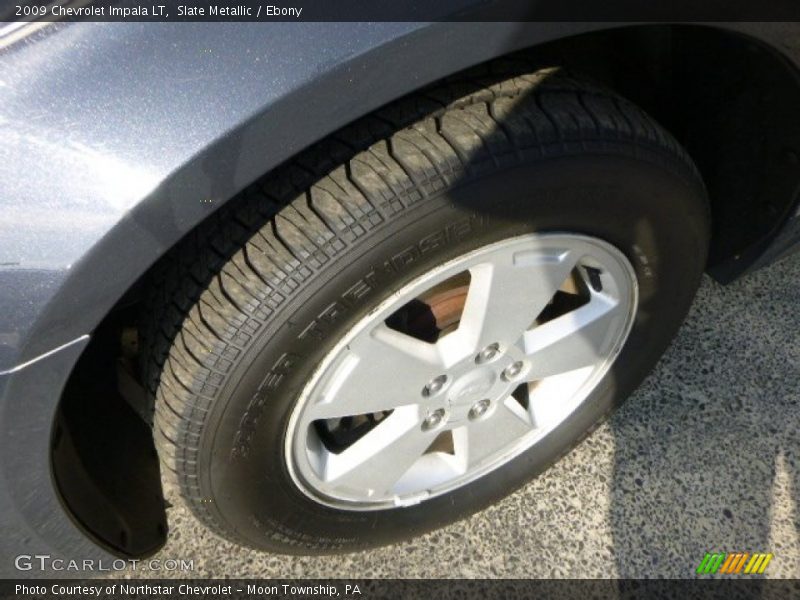 Slate Metallic / Ebony 2009 Chevrolet Impala LT