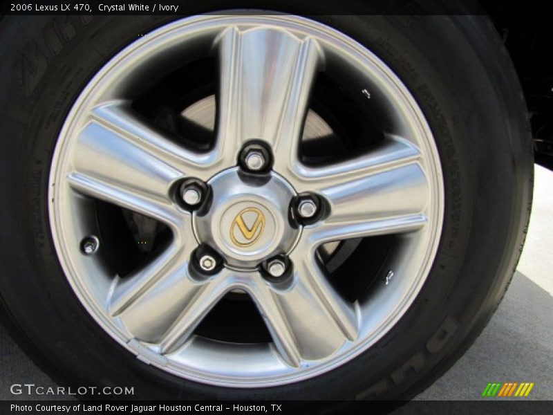 Crystal White / Ivory 2006 Lexus LX 470