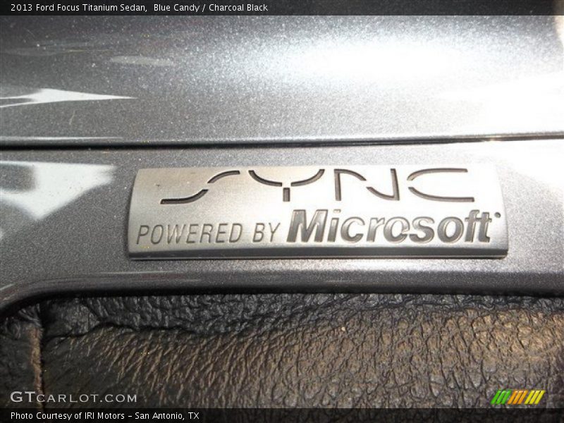 Blue Candy / Charcoal Black 2013 Ford Focus Titanium Sedan