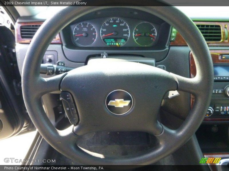 Slate Metallic / Ebony 2009 Chevrolet Impala LT