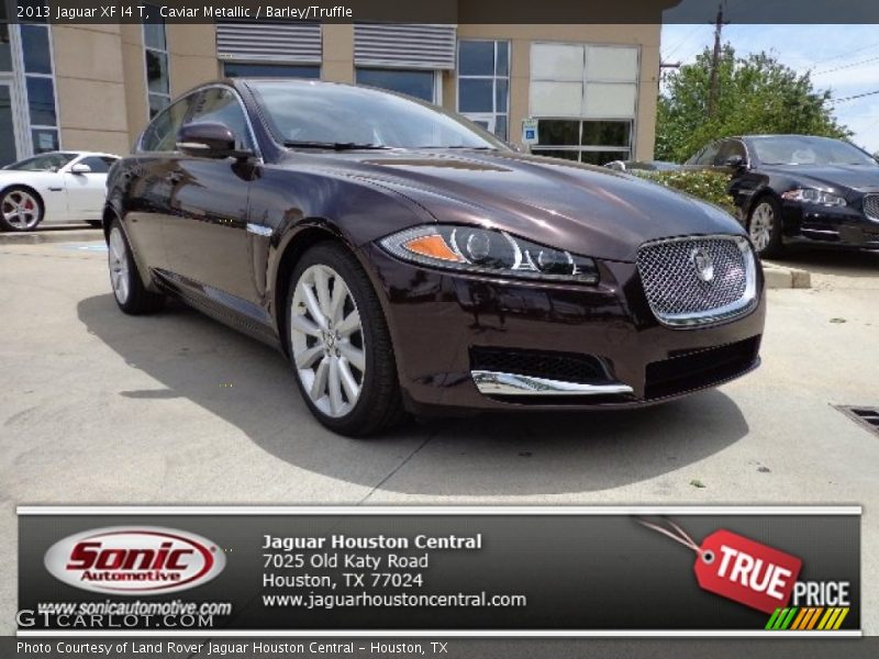 Caviar Metallic / Barley/Truffle 2013 Jaguar XF I4 T