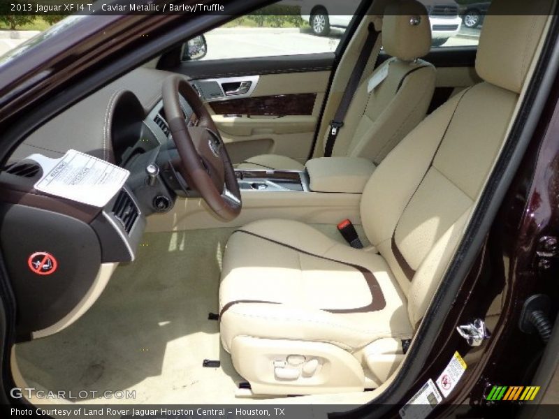  2013 XF I4 T Barley/Truffle Interior