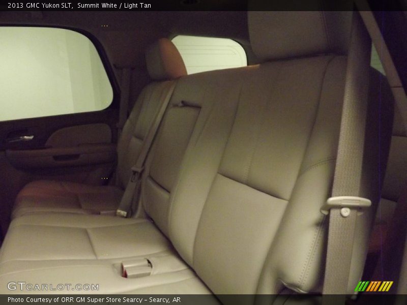 Summit White / Light Tan 2013 GMC Yukon SLT
