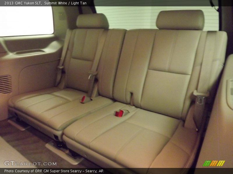 Summit White / Light Tan 2013 GMC Yukon SLT