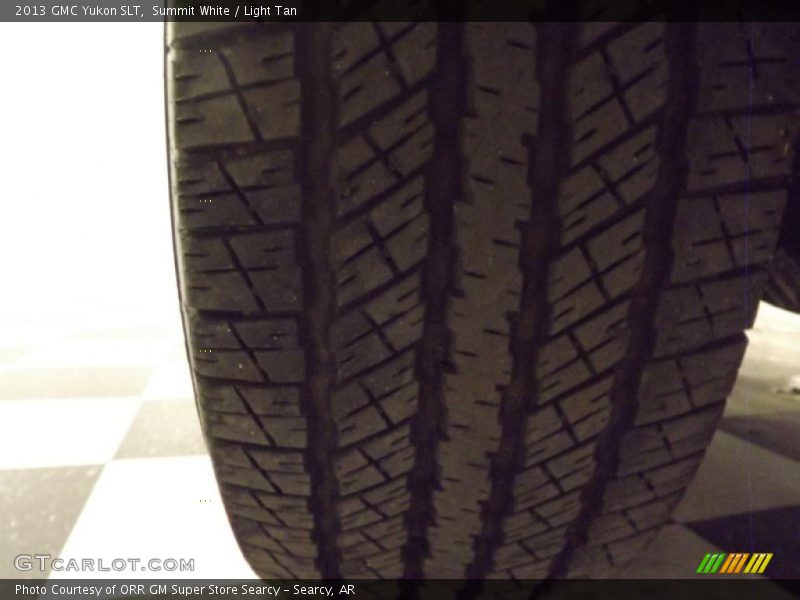 Summit White / Light Tan 2013 GMC Yukon SLT
