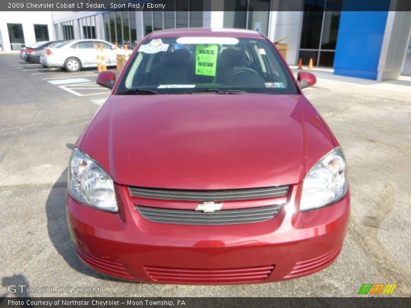 Sport Red / Ebony 2009 Chevrolet Cobalt LT Sedan