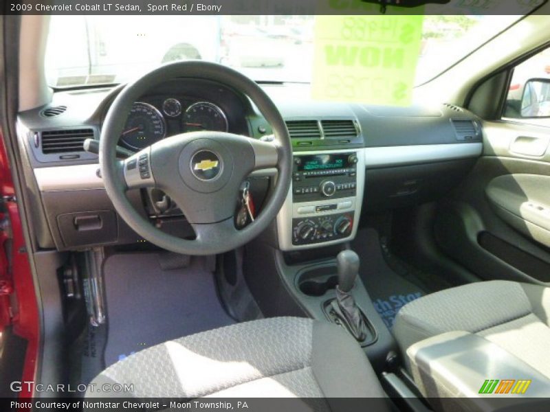 Sport Red / Ebony 2009 Chevrolet Cobalt LT Sedan