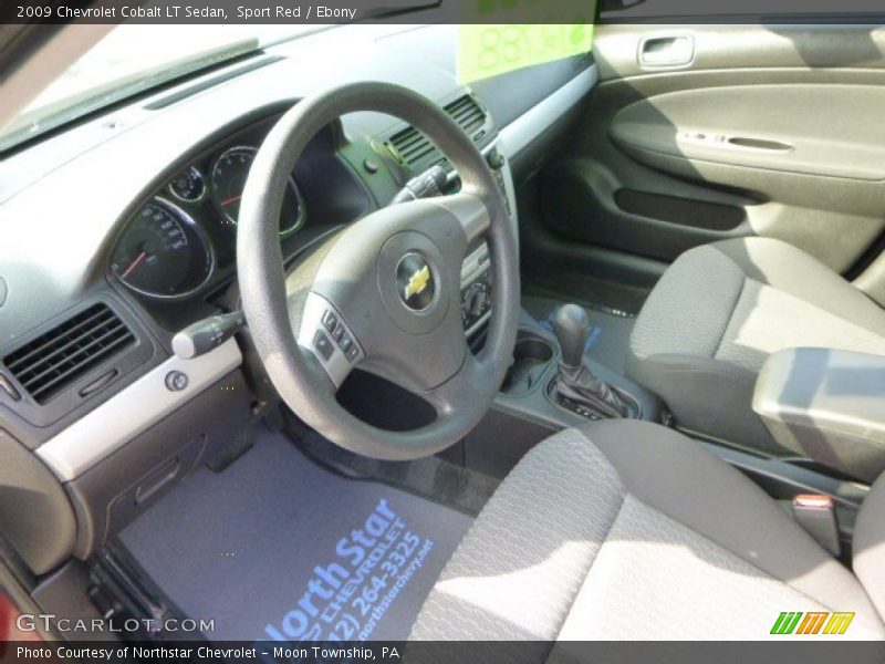 Sport Red / Ebony 2009 Chevrolet Cobalt LT Sedan