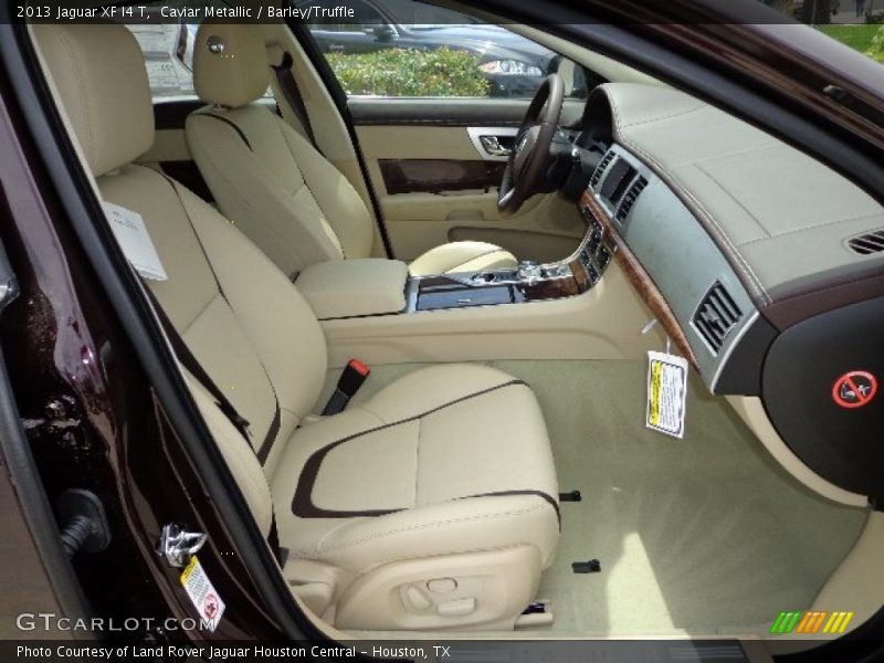  2013 XF I4 T Barley/Truffle Interior