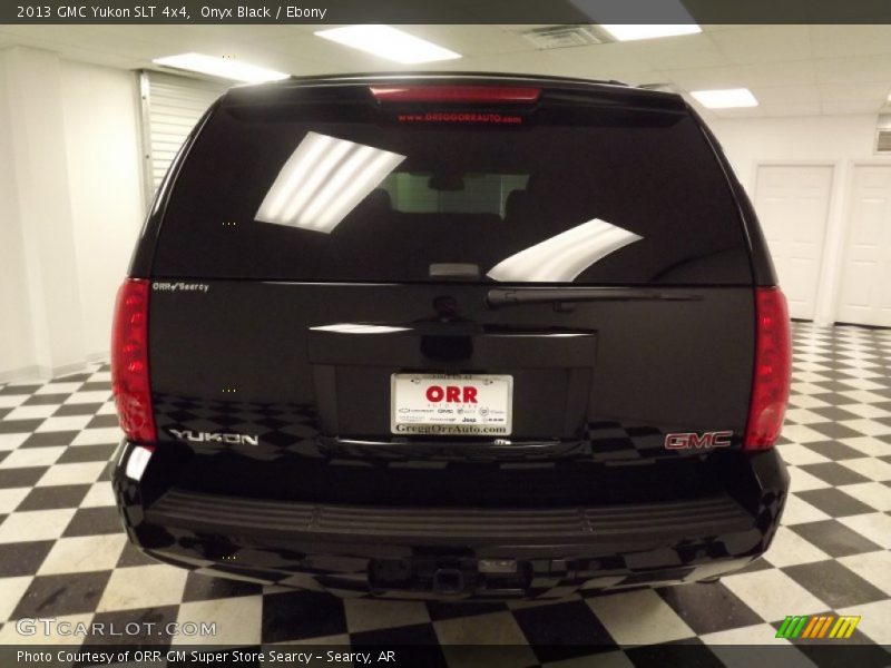 Onyx Black / Ebony 2013 GMC Yukon SLT 4x4