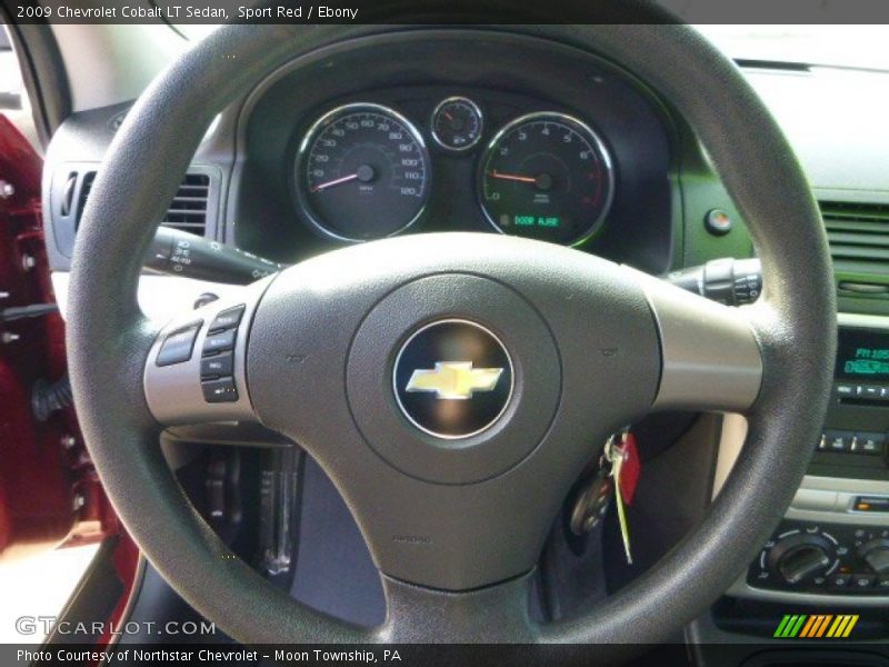 Sport Red / Ebony 2009 Chevrolet Cobalt LT Sedan