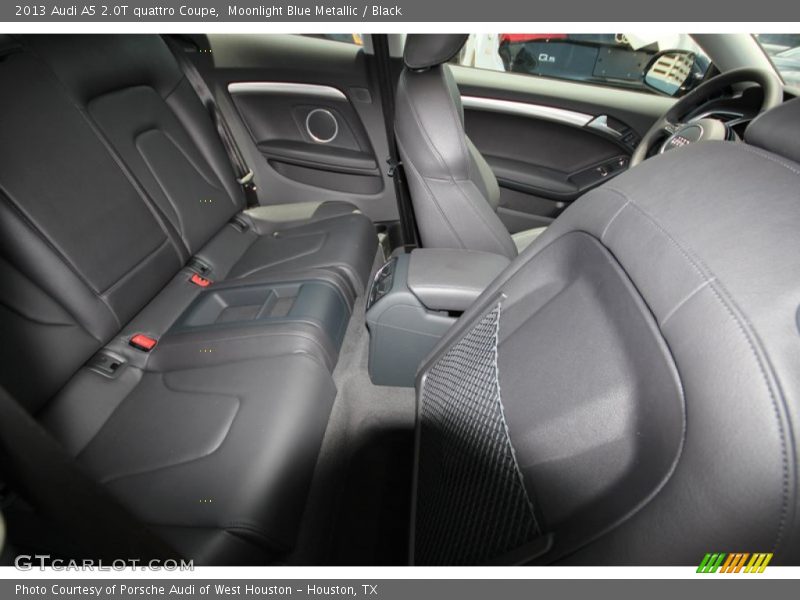Moonlight Blue Metallic / Black 2013 Audi A5 2.0T quattro Coupe