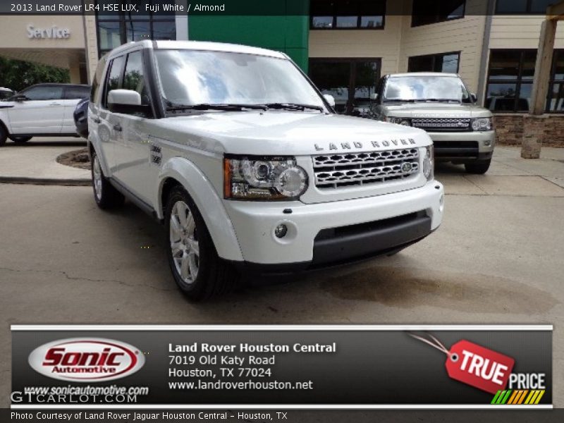 Fuji White / Almond 2013 Land Rover LR4 HSE LUX