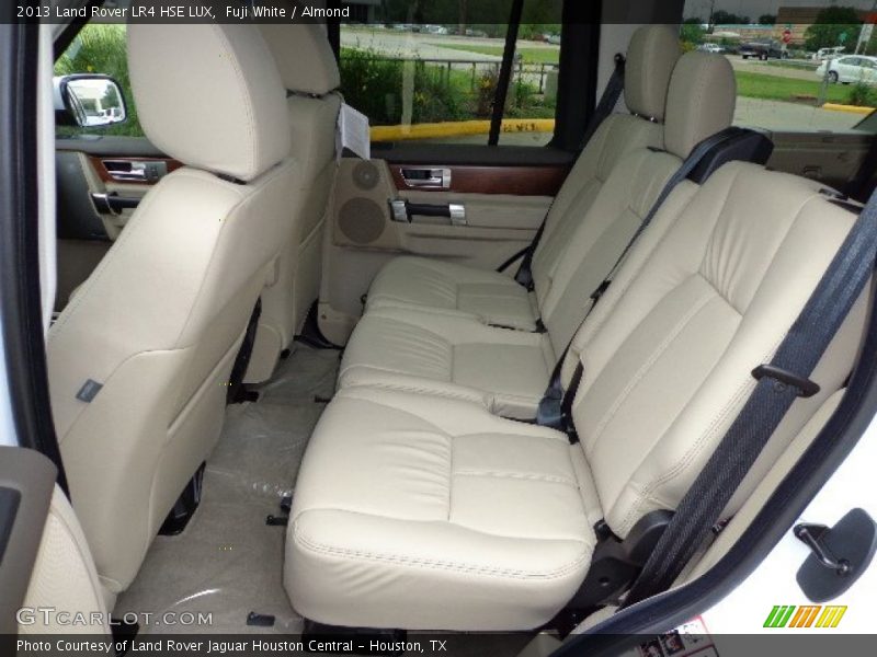 Rear Seat of 2013 LR4 HSE LUX