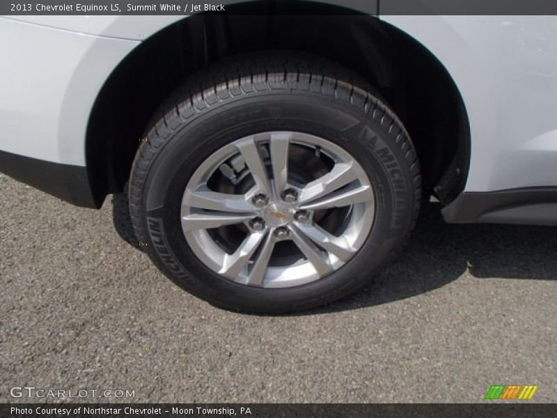 Summit White / Jet Black 2013 Chevrolet Equinox LS