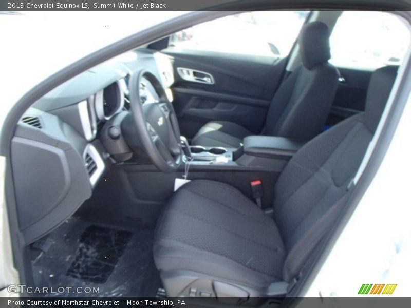 Summit White / Jet Black 2013 Chevrolet Equinox LS