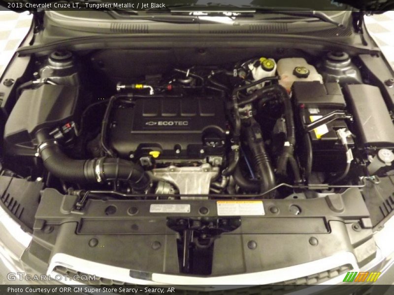 Tungsten Metallic / Jet Black 2013 Chevrolet Cruze LT
