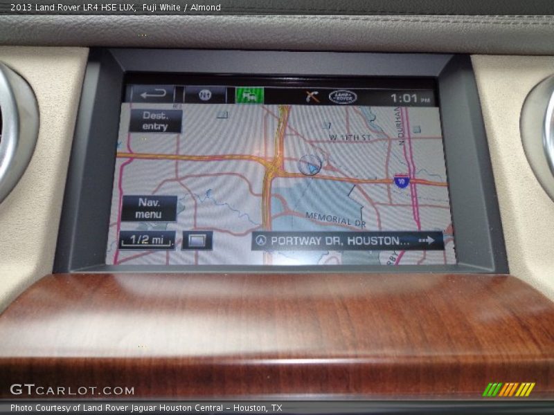 Navigation of 2013 LR4 HSE LUX