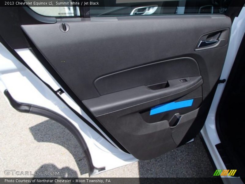 Summit White / Jet Black 2013 Chevrolet Equinox LS
