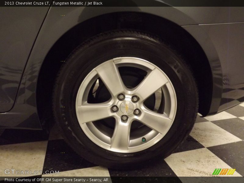 Tungsten Metallic / Jet Black 2013 Chevrolet Cruze LT